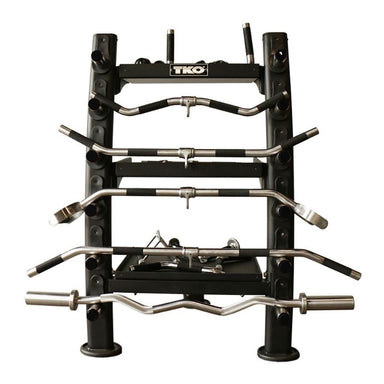 TKO Strength 16 Accessories with Accessory Rack - 848ACRS Front View