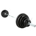 TKO Strength 300Lb Olympic Rubber Plate set w_1,000lb Bar & Collars - 803OR-300K Gallery 4
