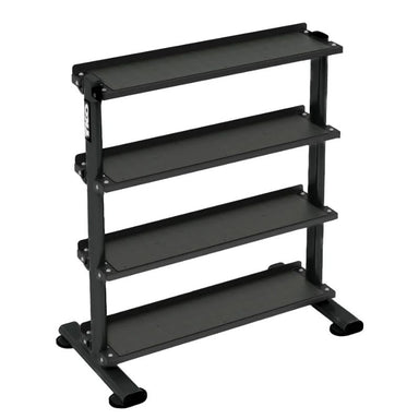 TKO Strength 4 Tier Universal Vertical Storage Rack - 895KR-4B on a white background