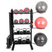 TKO Strength Accessory Storage Rack - Stamina Package 2 - S899-STAMINA-2 Front View