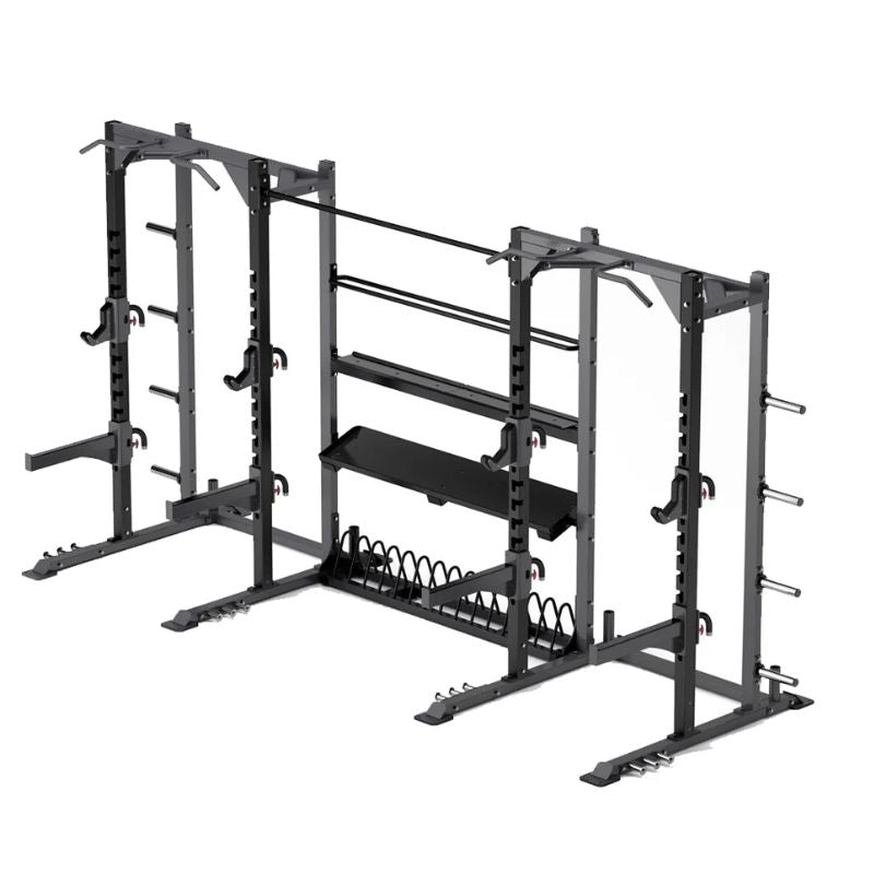 TKO Strength Annex Half Rack - 921HR-ANX on a white background