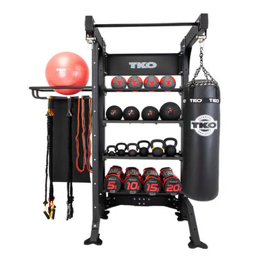 TKO Strength Free Standing Single Suspension Bay - Combat Package - DB-SUB-8-COMBAT Main Display