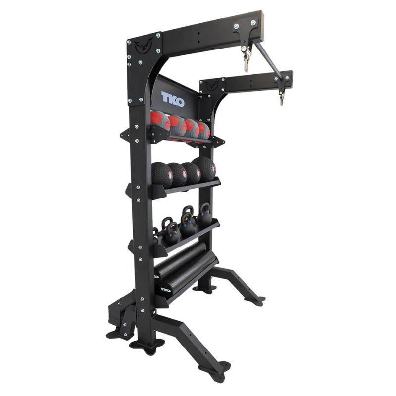 TKO Strength Free Standing Single Suspension Bay - FR - DB-SUB-8FS-FR  Side View