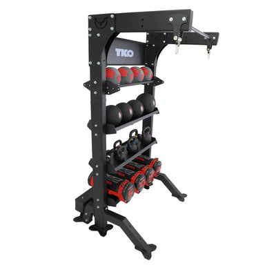 TKO Strength Free Standing Single Suspension Bay - PB - DB-SUB-8FS-PB Side View