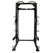 TKO Strength Half Rack - 921HR Matte Black Front View