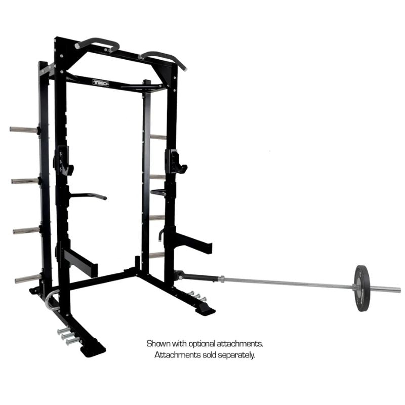 TKO Strength Half Rack - 921HR with Bar and Plates