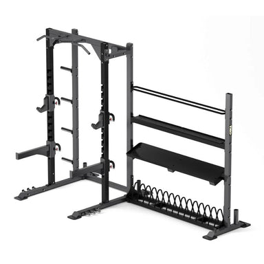 TKO Strength Half Rack with Storage - 921HR-STRG on a white background