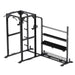 TKO Strength Power Rack with Storage - 920PR-STRG Top View on a white background
