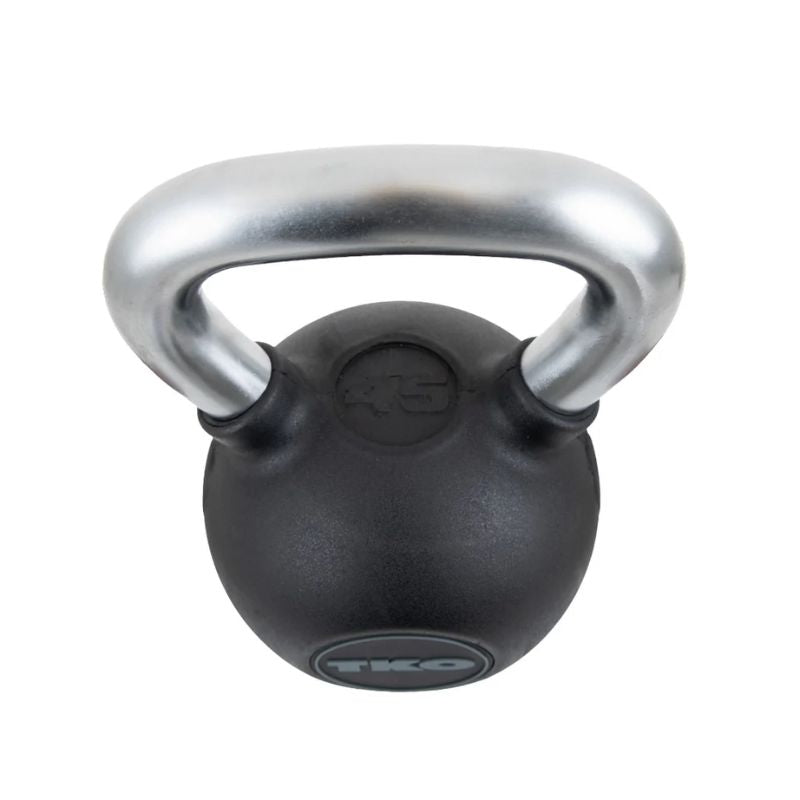 TKO Strength Rubber Coated Kettlebells 45 lbs Top View