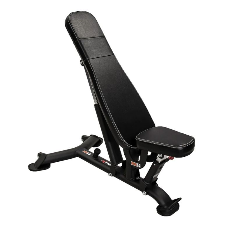 TKO Strength Signature Multi-Adjustable Bench - 7045-G2 Side View Inclined Position