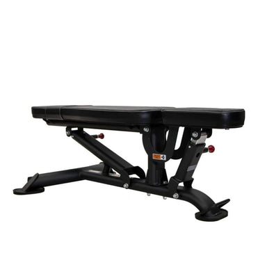 TKO Strength Signature Multi-Adjustable Bench - 7045-G2 Side View Flat Position