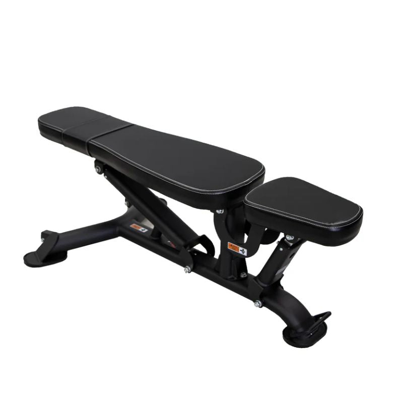 TKO Strength Signature Multi-Adjustable Bench - 7045-G2 Top View Flat Position