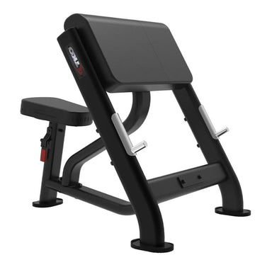 TKO Strength Signature Preacher Curl Bench - 7044-G2 on a white background