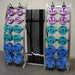 TROY TLS-PAC-C Light Workout Pack w/ Color Interlocking Grip Plates