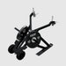 TROY PRO FORCE WEIGHT SLED with wheels with two Black 45 lbs weight plates