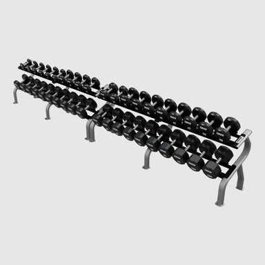 TROY COMMPAC-TSDU100 Urethane Dumbbell Set with Racks Main Display