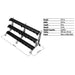 TROY DR-15 3 Tier 15 Pair Dumbbell Saddle Rack Dimensions