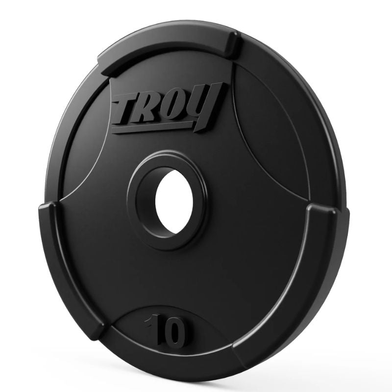 TROY GO-R Rubber Encased Olympic Grip Plate 10 lb