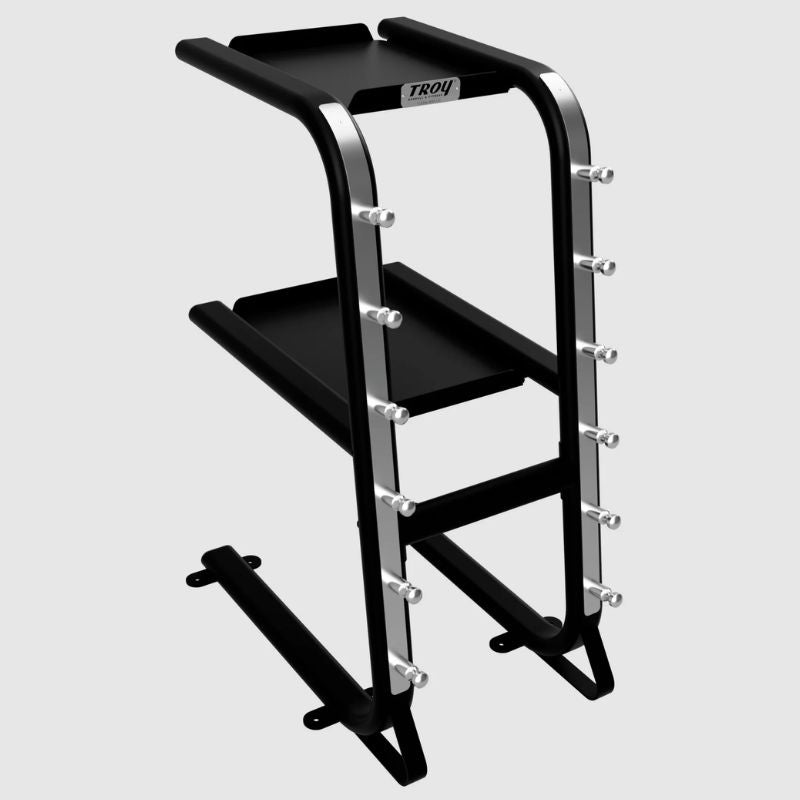 TROY GTAR  2-Tier Cable Attachment Accessory Rack Black Top View