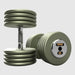 TROY HFDC-C Hammer-tone Pro Style Dumbbell Sets Chrome End Caps 85 lb dumbbells