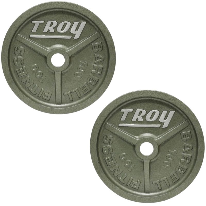 TROY HO Machined Olympic Plate, Wide Flange