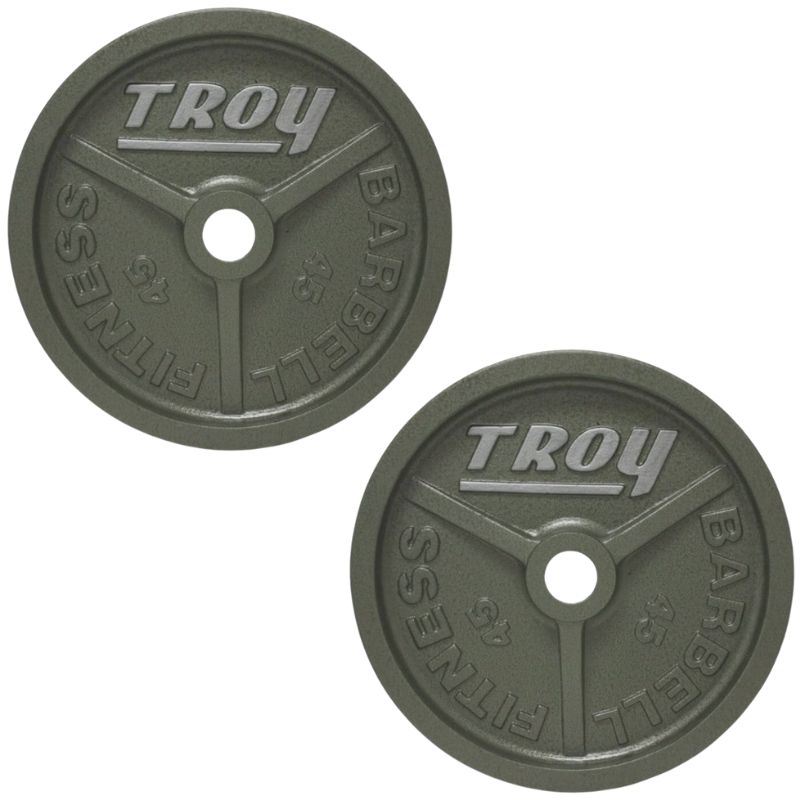 TROY HO Machined Olympic Plate, Wide Flange
