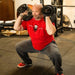 TROY PFD-R Pro-Style Black Dumbbell Straight Handle & Rubber Endcaps Gallery 4