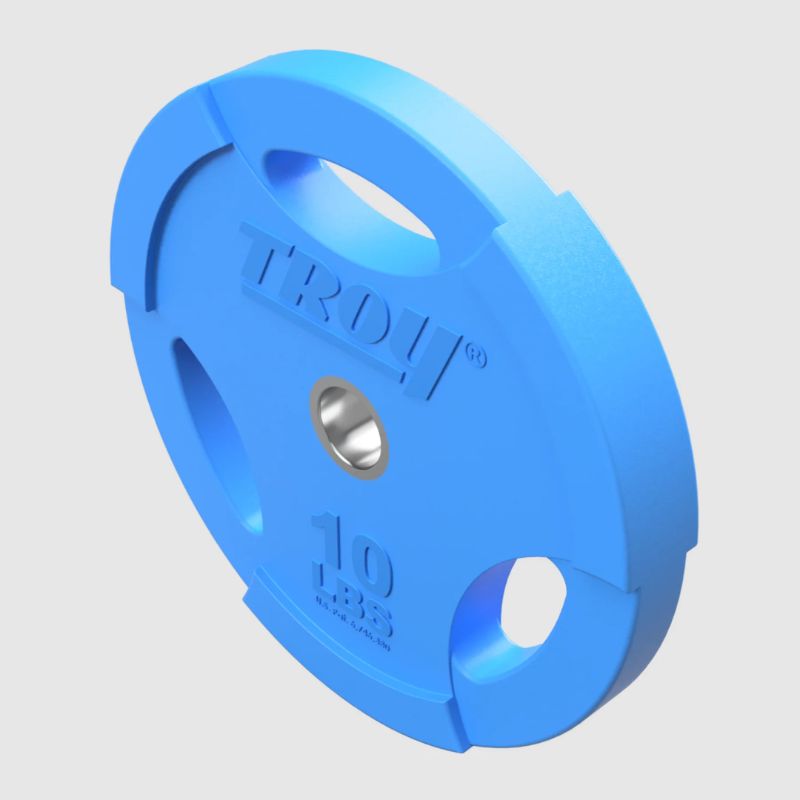 TROY TLS-PAC-C Light Workout Pack w_ Color Interlocking Grip Plates 10 lbs Grip Plates