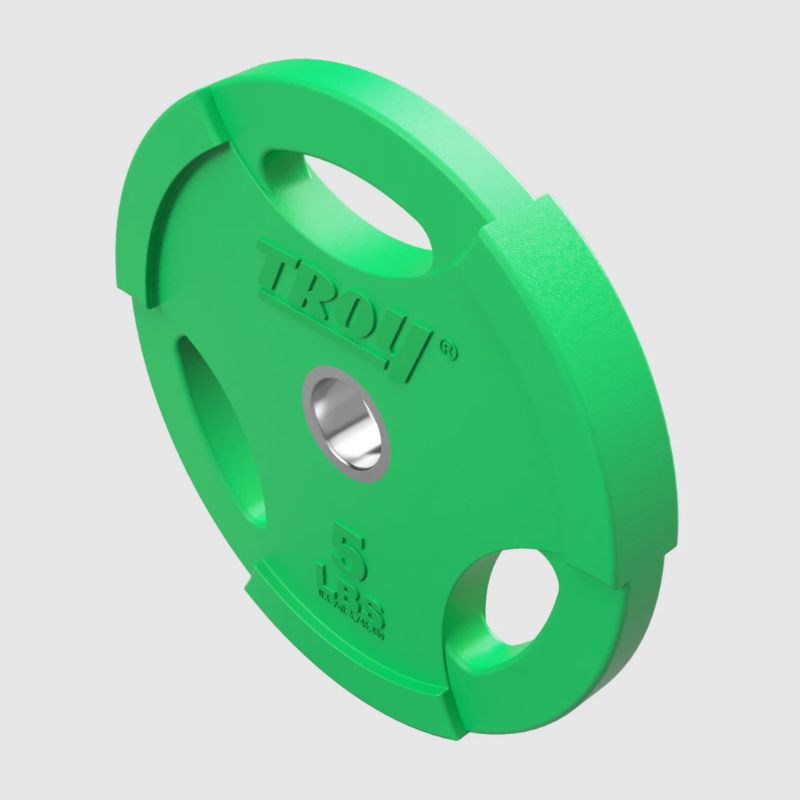 TROY TLS-PAC-C Light Workout Pack w_ Color Interlocking Grip Plates 5 lbs Grip Plates