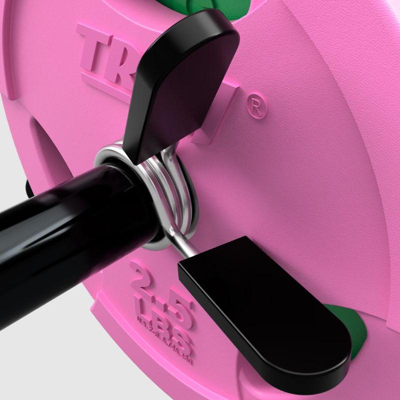 TROY TLS-PAC-C Light Workout Pack w_ Color Interlocking Grip Plates Display