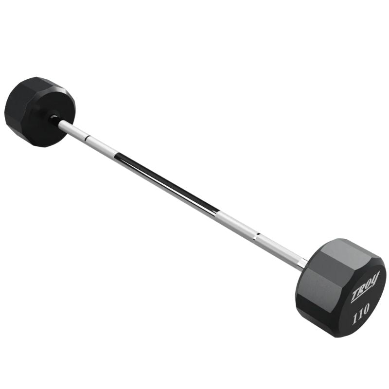 TROY TSB-U 12-Sided Urethane Straight Barbell 110 lb