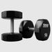 TROY TSD-U 12-Sided Urethane Encased Dumbbell 50 lb dumbbells