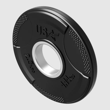TROY USA Rubber Grip Plate 2.5 lbs Weight Plate on a white background