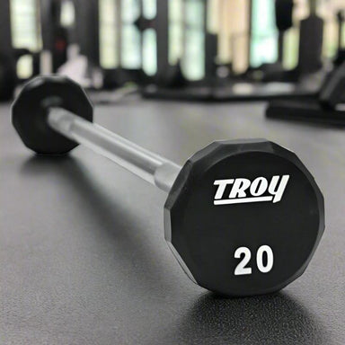 TROY TSB-020-110U Urethane Fixed Barbell Set 20lb
