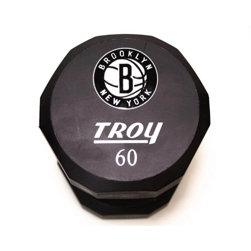 Troy TSD-UL 12-Sided Urethane Dumbbell with Custom Logo Build