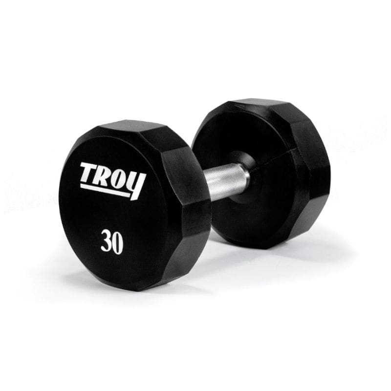 TSD-U Troy 12-Sided Urethane Encased Dumbbell 30lb Pair