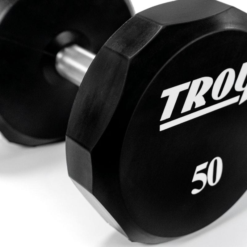 TSD-U Troy 12 Sided Urethane Encased Dumbbell 50lb