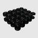 Title TROY PFDC-R 55-100 lbs Pro Style Dumbbell Set with Contoured Handles & Rubber Endcaps - Black