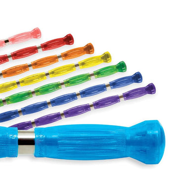 Translucent Urethane Grip Aerobic Gel-Bar 4 lb to 25 lb