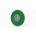 Troy Color Competion Bumper Plate 25lb Green Angle