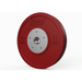 Troy Color Competion Bumper Plate 55lb Red Angle