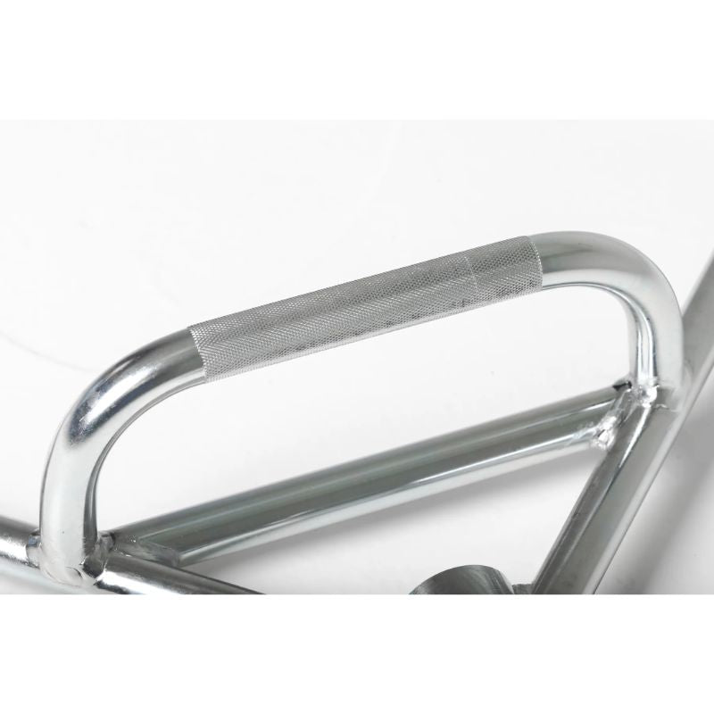 Troy AOT-56 Hex Bar with Dual Grip, Chrome Finish Grip
