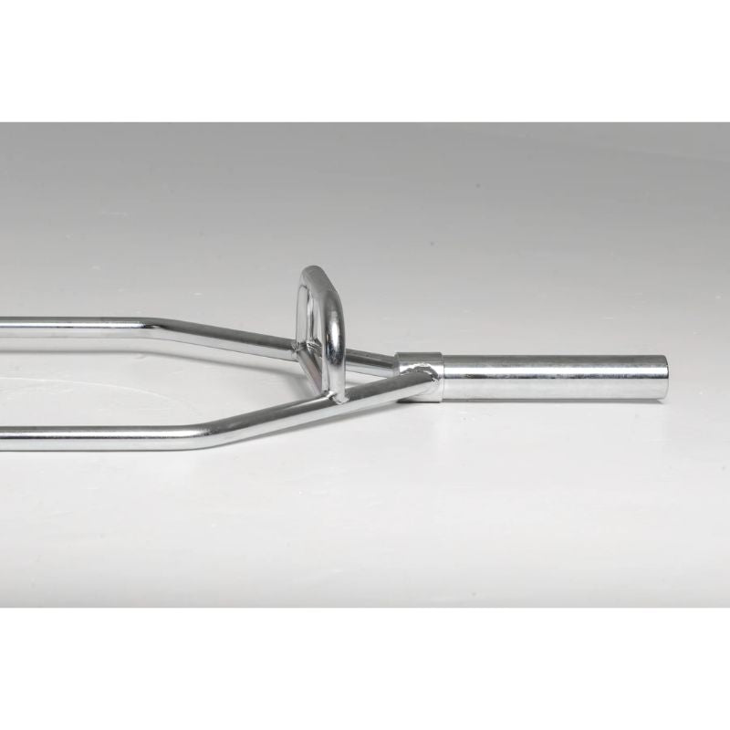 Troy AOT-56 Hex Bar with Dual Grip, Chrome Finish Side Details