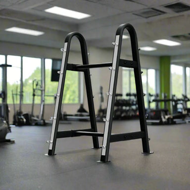 Troy BB-10 Double Sided Horizontal Fixed Barbell Rack Black