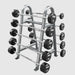 Troy BB-10 Double Sided Horizontal Fixed Barbell Rack Sample 1
