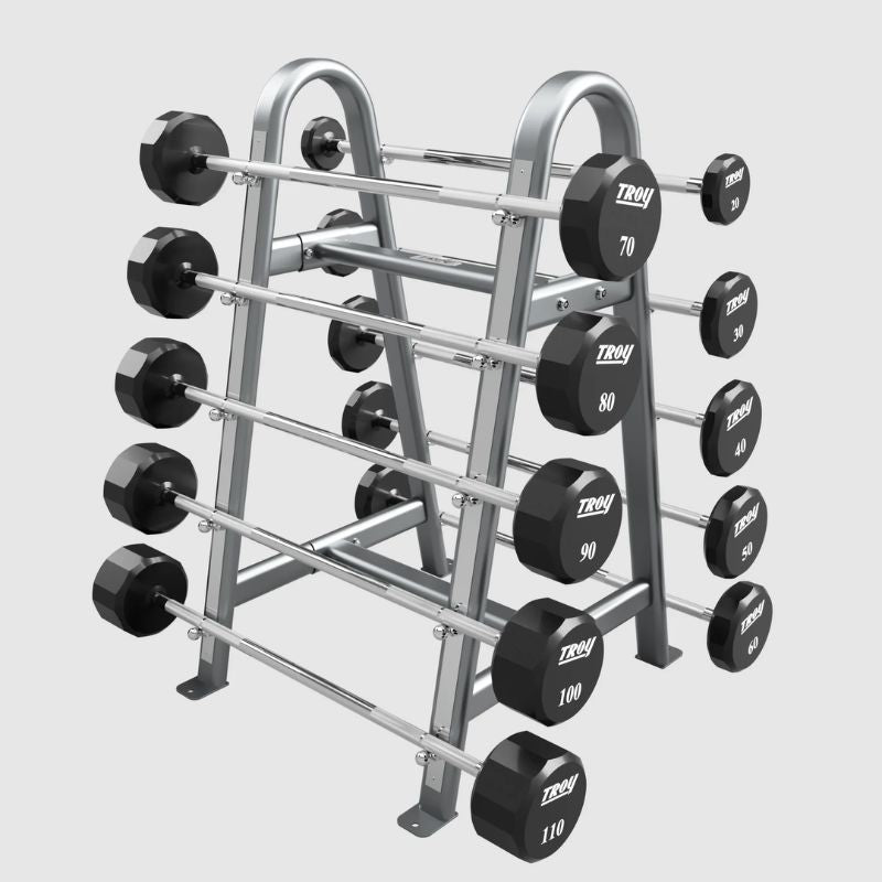 Troy BB-10 Double Sided Horizontal Fixed Barbell Rack Sample 1