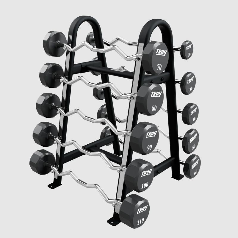 Troy BB-10 Double Sided Horizontal Fixed Barbell Rack Sample 2