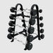 Troy BB-10 Double Sided Horizontal Fixed Barbell Rack Sample 8