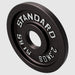 Troy BO Economy Black Cast Iron Olympic Plate 5 lb weight plate