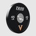 Troy BPO-SBPL Performance Black Rubber Bumper Plate with Custom Logo 4